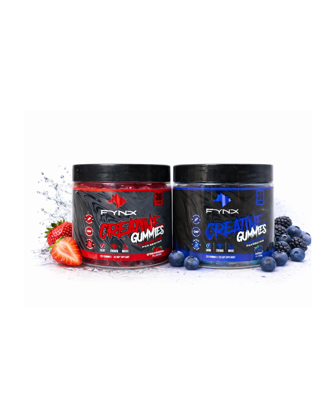 FYNX Creatine Power Bundle - 5g Per Serving | 240 Gummies | BUNDLES