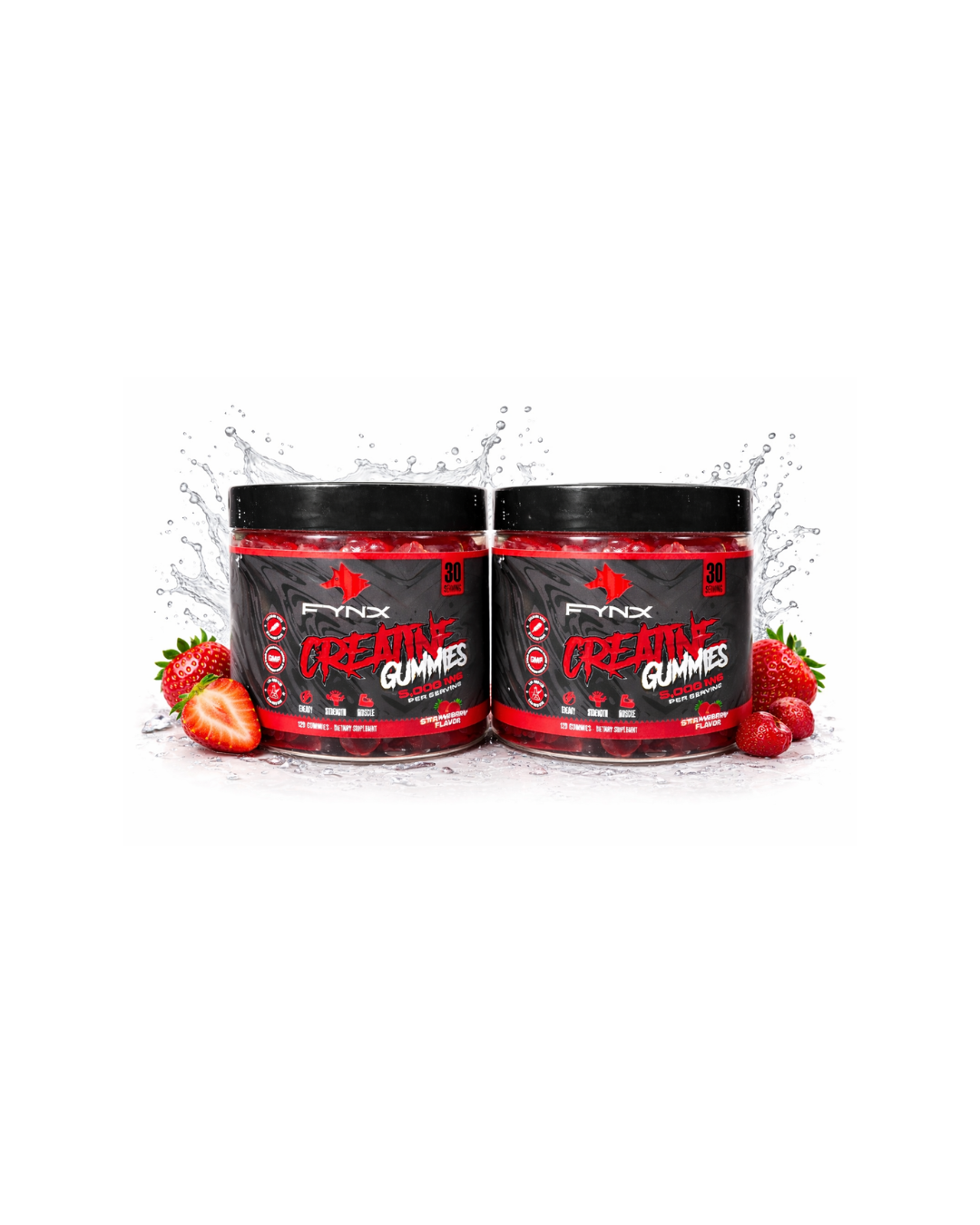 FYNX Creatine Power Bundle - 5g Per Serving | 240 Gummies | BUNDLES